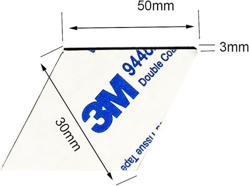 Double Sided Tape Fixing Pad Installation,3M Black Double Sided Tape, 80 Pieces of Five-Pointed Star,Suitable for Pictures,Automotive,Home,Office Accessories DIY Craft Supplies ﻿ in Saudi Arabia