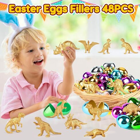 16PCS Glow in Dark Mini Dinosaur Figures for Kids Birthday Party Favors Supplies Dino Cupcake Topper Goodie Gift Treat Bag Stuffers Pinata Fillers Treasure Box Carnival Prizes Small Bulk Toys Trinkets in Kuwait