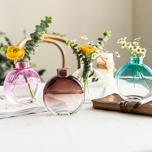 150ml Empty Glass Diffuser Bottles Essential Oil Diffuser Jars Fragrance Reed Diffuser Bottles Refillable Aromatherapy Diffuser Bottles for Home Office Brown in Saudi Arabia