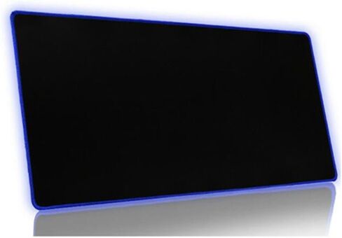 23"x12" Functional Large Mouse Pads Non-Slip Rubber Base Official Mouse Pad Game Mouse Pad Gaming Mouse Mat (Black) in Saudi Arabia