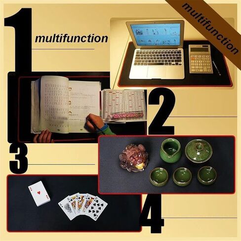 23"x12" Functional Large Mouse Pads Non-Slip Rubber Base Official Mouse Pad Game Mouse Pad Gaming Mouse Mat (Black) in Saudi Arabia