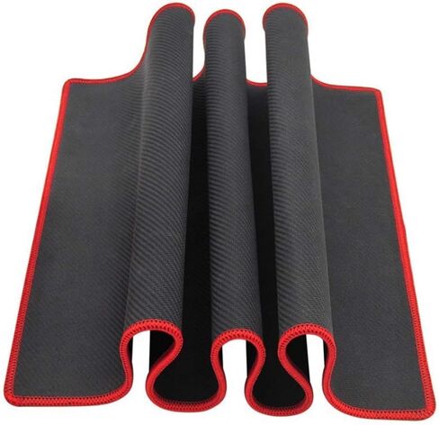 23"x12" Functional Large Mouse Pads Non-Slip Rubber Base Official Mouse Pad Game Mouse Pad Gaming Mouse Mat (Black) in Saudi Arabia