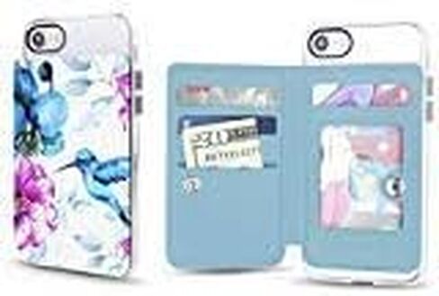Cell Phone Wallet for Back of Phone, Stick On Wallet Credit Card ID Holder with RFID Protection Compatible with iPhone, Galaxy & Most Smartphones and Cases in Saudi Arabia