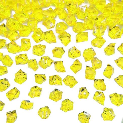 1000Pcs Multicolor Fake Crush Ice Rocks, Mini Vase Fillers Small Acrylic Diamonds for Centerpieces Home Party Table Scatter, 0.5in Plastic Gems for DIY Crafts in Saudi Arabia