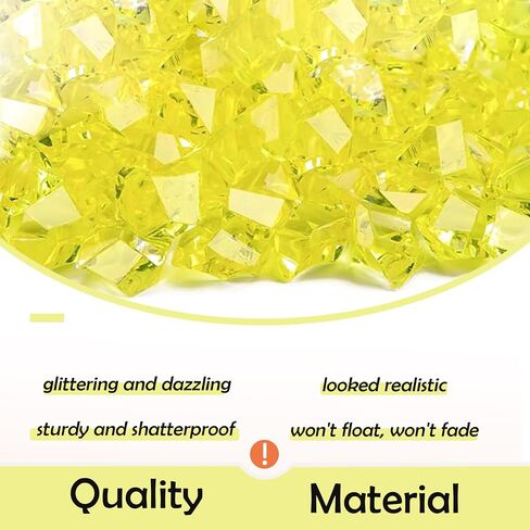 1000Pcs Multicolor Fake Crush Ice Rocks, Mini Vase Fillers Small Acrylic Diamonds for Centerpieces Home Party Table Scatter, 0.5in Plastic Gems for DIY Crafts in Saudi Arabia