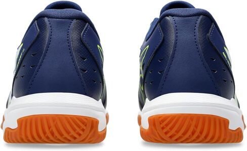 حذاء كرة الطائرة GEL-ROCKET 11 للرجال من ASICS، 8، PEACOAT/SHOCKING ORANGE in Saudi Arabia