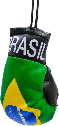 Boxing Gloves Car Hanging, Hanging Car Mirror Mini Boxing Gloves, Boxing Gloves Car Mirror Hanger, Flag Punching to Hang on (Jamaica (A Pair)) in Saudi Arabia