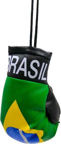 Boxing Gloves Car Hanging, Hanging Car Mirror Mini Boxing Gloves, Boxing Gloves Car Mirror Hanger, Flag Punching to Hang on (Jamaica (A Pair)) in Saudi Arabia