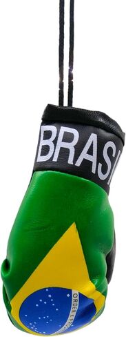 Boxing Gloves Car Hanging, Hanging Car Mirror Mini Boxing Gloves, Boxing Gloves Car Mirror Hanger, Flag Punching to Hang on (Jamaica (A Pair)) in Saudi Arabia