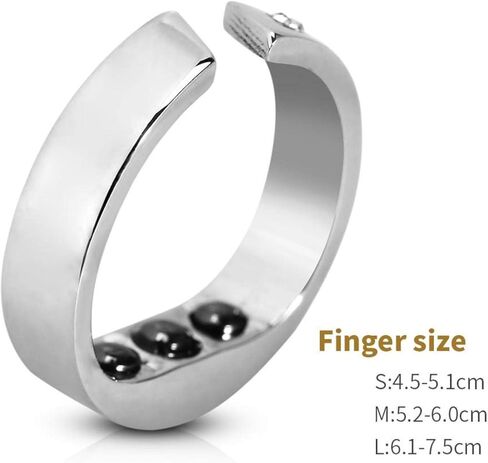 حلقة مضادة للشخير، سدادة جهاز مساعدة التنفس أثناء النوم، أداة مساعدة النوم بحلقة الإصبع قابلة لإعادة الاستخدام للرجال والنساء (S) in Kuwait