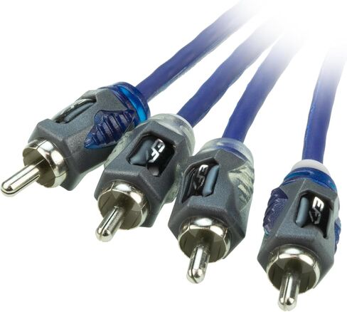 Scosche EFX Rogue 3' Power Sports & Marine Twisted RCA Interconnects in Saudi Arabia