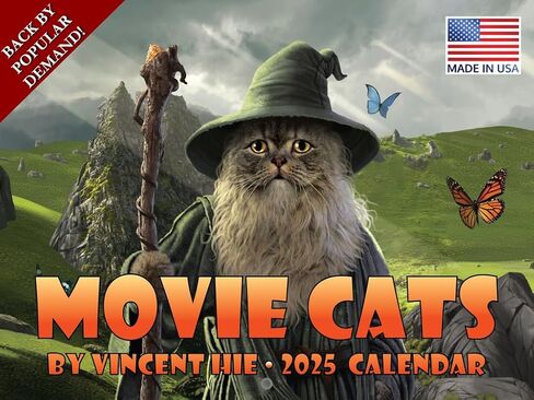 Funny Cat Calendar 2025 Meowlarious Cats Monthly Wall Calender 12 Month in Saudi Arabia
