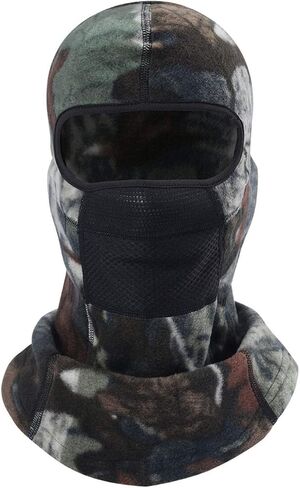 Balaclava Ski Mask Full Face Cover Windproof Hood for Cold Winter Weather Camo in Saudi Arabia
