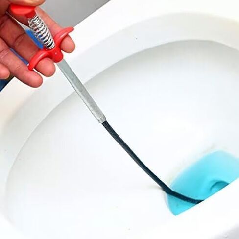 Lihu 360 ° Activity Toilet Plunger Blaster Pick Up Reacher Tool, Clogged Pipe,Sewer,Floor Drain Unclog,To Bathroom Toilet Unblocker Sink Plunger Plumbing Kitchen Sink 24 inch. in Saudi Arabia