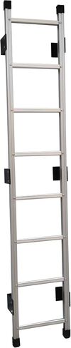 Basement Ladder 8 Rung, 88in H Aluminum Window Well Ladder, Fire Escape Ladder in Humid Environments with Load Capacity up to 500lbs Egress Ladder, Escape Ladder or Bunk Bed Ladder in Saudi Arabia