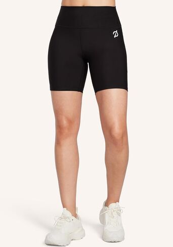 Peloton Women's Cadent 7" High-Rise Pocket Biker Shorts, Workout Shorts, Gym Shorts in Kuwait