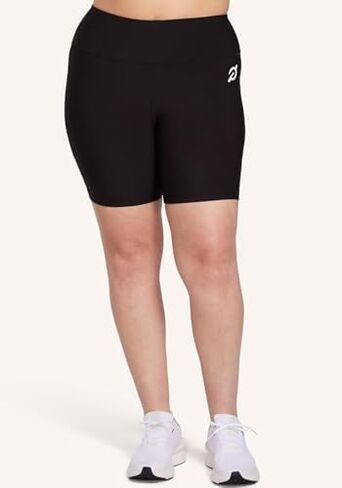 Peloton Women's Cadent 7" High-Rise Pocket Biker Shorts, Workout Shorts, Gym Shorts in Kuwait