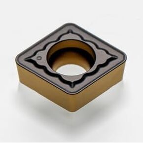Axolotl.CT CNC Carbide Inserts CCMT21.52/CCMT060208-PM1 for Metal Lathe Steel Cutting, Semi-Finishing chipbreaker for Turning Cutter, 10 PCS