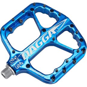 CHROMAG Dagga Unisex Adult MTB/MTB/Cycle/VAE/E-Bike Pedals, Blue, 120 x 115 mm