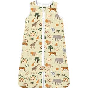 TotAha Toddler Sleep Sack 2T-3T-4T, 0.5 TOG Summer Light Sleeping Sacks, Soft Wearable Blanket Baby Sleep Bag with 2-way Zipper, X-Large