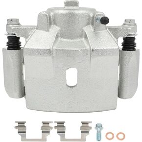 cciyu Front Left+Right Brake Calipers With Bracket 18B4910A 18B4911A for Chevrolet for Malibu 04-12 for Pontiac for G6 05-10 for Pontiac for Solstice 06-09 for Saturn for Aura 07-09