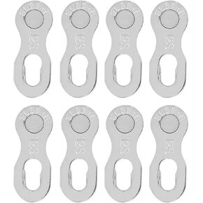 4 Pairs Bike Chain Link, Steel Bike 12 Speed Chain Missing Link Connector, Quick Link Chain, Quick Release Buckle Chain Buckle Bike Accessories