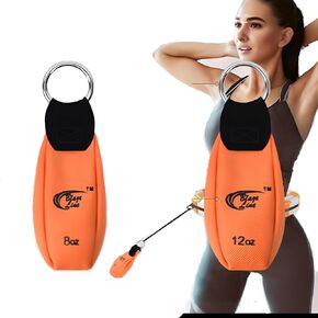 Hoola Fitness Hoop Adjustable Weight Bag 8oz and 12oz Pouch 2-Pack for Weight Loss, Fitness, Exercise and Workout