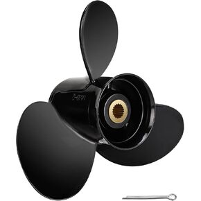 14 1/4'' X 21'' Upgrade Aluminum Outboard Propeller NO.3850302 fit Volvo Penta SX Drive Engines 130-300 HP 3 Blades 19Spline Tooth RH