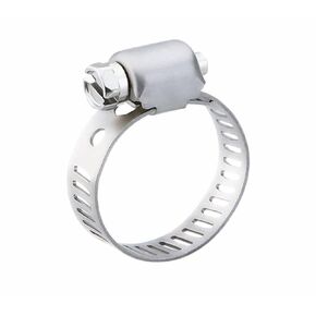 Breeze Miniature Stainless Steel Hose Clamp, Worm-Drive, SAE Size 8, 1/2" to 29/32" Diameter Range, 5/16" Band Width (Pack of 10)