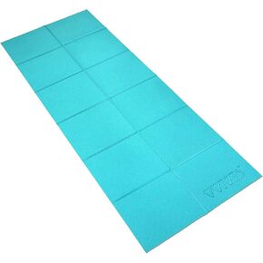 VViViD Foldable Thick PVC Padded Square Tile 6ft x 2ft Workout and Yoga Mat
