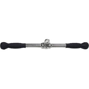 Body-Solid Tools MB022RG 21 in. Pro-Grip Revolving Straight Bar Attachment for Cable Machines