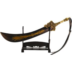 Superbuybox Elden Ring DLC Shadow of The Erdtree Greatsword of Radahn Lord Starscourge Greatsword Martial Arts Sword Game Collection Gift Desk Decoration Backpack Pendant Gift