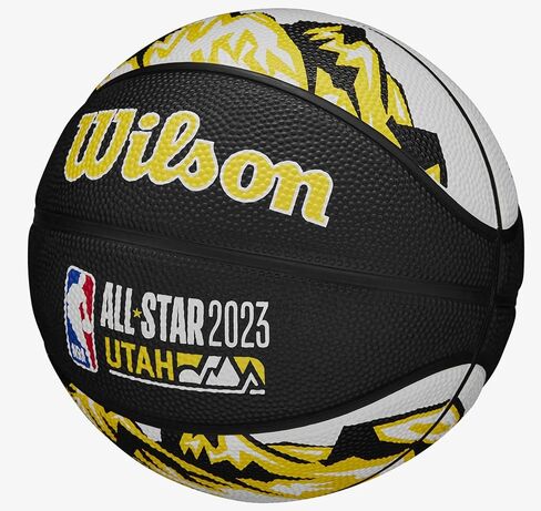 WILSON 2023 NBA All-Star Game Collectors Edition Mini Basketball - Utah in Saudi Arabia