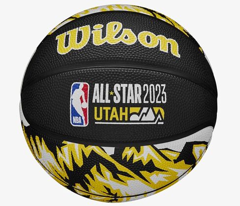 WILSON 2023 NBA All-Star Game Collectors Edition Mini Basketball - Utah in Saudi Arabia