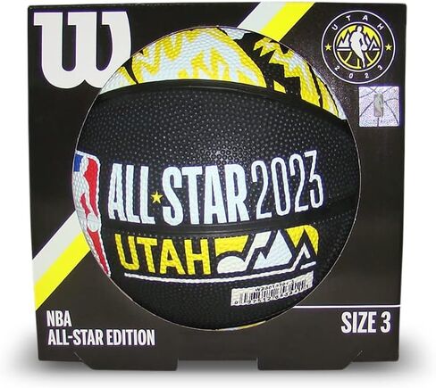 WILSON 2023 NBA All-Star Game Collectors Edition Mini Basketball - Utah in Saudi Arabia