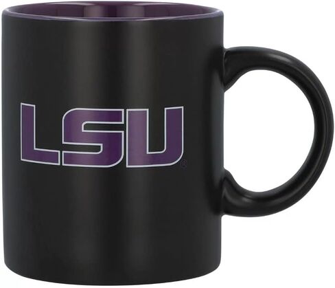 Boelter Brands Two Toned Matte Black Coffee Mug, NCAA Team Logo with Inner Team Color (North Carolina Tar Heels) in Saudi Arabia