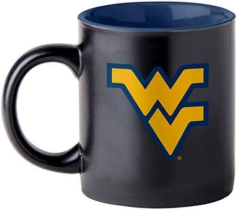 Boelter Brands Two Toned Matte Black Coffee Mug, NCAA Team Logo with Inner Team Color (North Carolina Tar Heels) in Saudi Arabia
