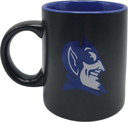 Boelter Brands Two Toned Matte Black Coffee Mug, NCAA Team Logo with Inner Team Color (North Carolina Tar Heels) in Saudi Arabia