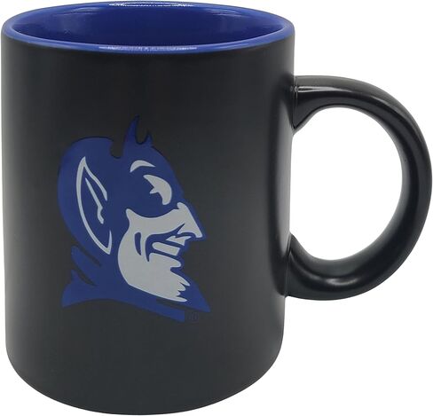 Boelter Brands Two Toned Matte Black Coffee Mug, NCAA Team Logo with Inner Team Color (North Carolina Tar Heels) in Saudi Arabia