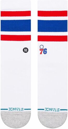 ستانس للجنسين أنبوب فيلادلفيا 76ers أبيض كبير in Saudi Arabia