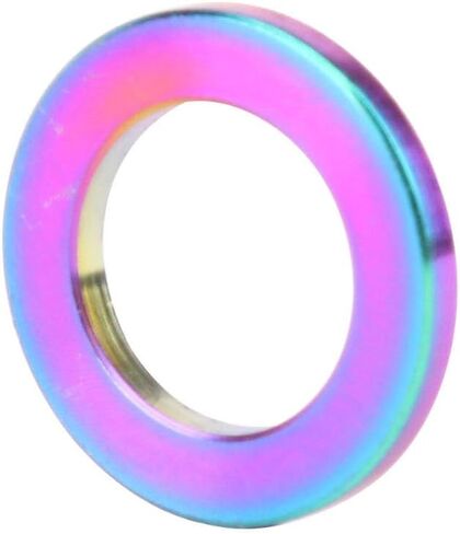Titanium Flat Washer for M8 M10 Bolt Screw Washer Pack of 10 (Ranibow, M8) in Kuwait