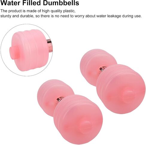 Serlium Water Filled Dumbbells Adjustable Water Filled Dumbbells Your Ultimate Home Gym Companion 2Pcs in Saudi Arabia