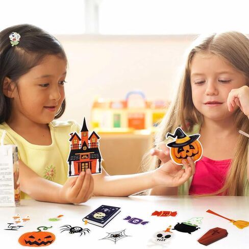 25 Pcs Halloween Thick Gel Clings Halloween Windows Stickers for Kids Halloween Static Cling Decal of Nurse Party Decoration in Saudi Arabia