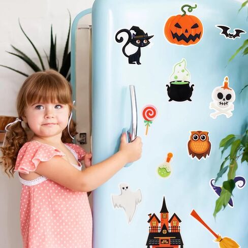 25 Pcs Halloween Thick Gel Clings Halloween Windows Stickers for Kids Halloween Static Cling Decal of Nurse Party Decoration in Saudi Arabia
