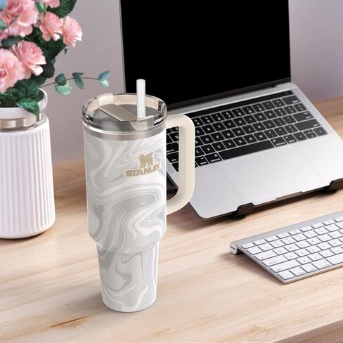 iCasso Water Bottle Stickers for Stanley Cup Accessories 40 OZ, Waterproof, Tear-Resistant and No Deformation Stylish Stickers and for Stanley Tumbler Accessories in Saudi Arabia