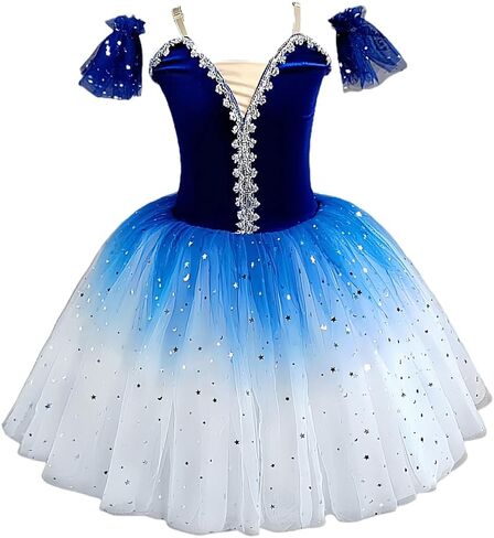 Children's Ballet Skirt Girl's Dance Skirt Tight Ballet Dress Ballet Performer Program Collective Performance Clothing in Saudi Arabia
