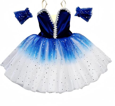 Children's Ballet Skirt Girl's Dance Skirt Tight Ballet Dress Ballet Performer Program Collective Performance Clothing in Saudi Arabia