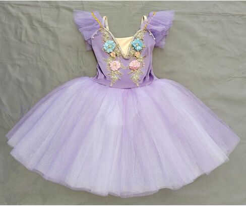 Children's Ballet Skirt Girl's Dance Skirt Tight Ballet Dress Ballet Performer Program Collective Performance Clothing in Saudi Arabia
