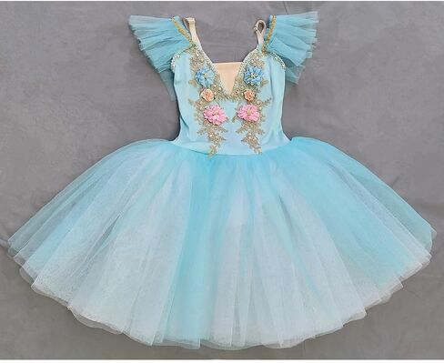 Children's Ballet Skirt Girl's Dance Skirt Tight Ballet Dress Ballet Performer Program Collective Performance Clothing in Saudi Arabia