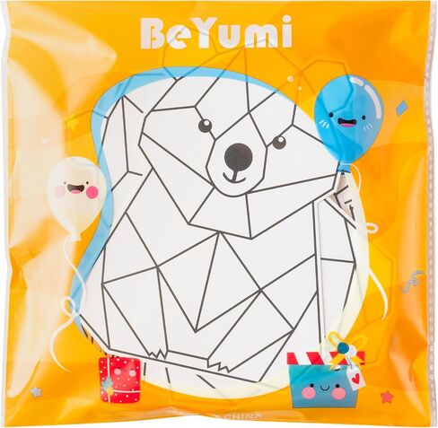 BeYumi Coloring Owl Craft Kit - 83Pcs Back to School Color Your Own Owl Kit for Kids First Day of School Gifts DIY Coloring Geometric Owl Cards School Classroom Party Activity Decor Art Craft Project in Saudi Arabia